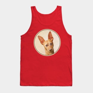 Cirneco dell’Etna Painting - Cute Original Dog Art Tank Top